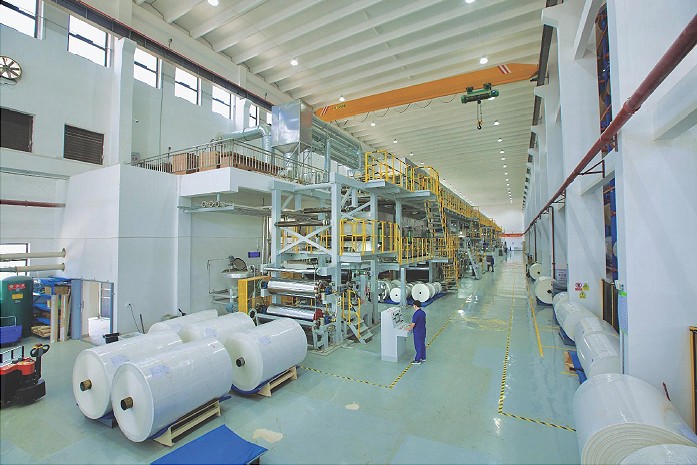 The thermal coating production line